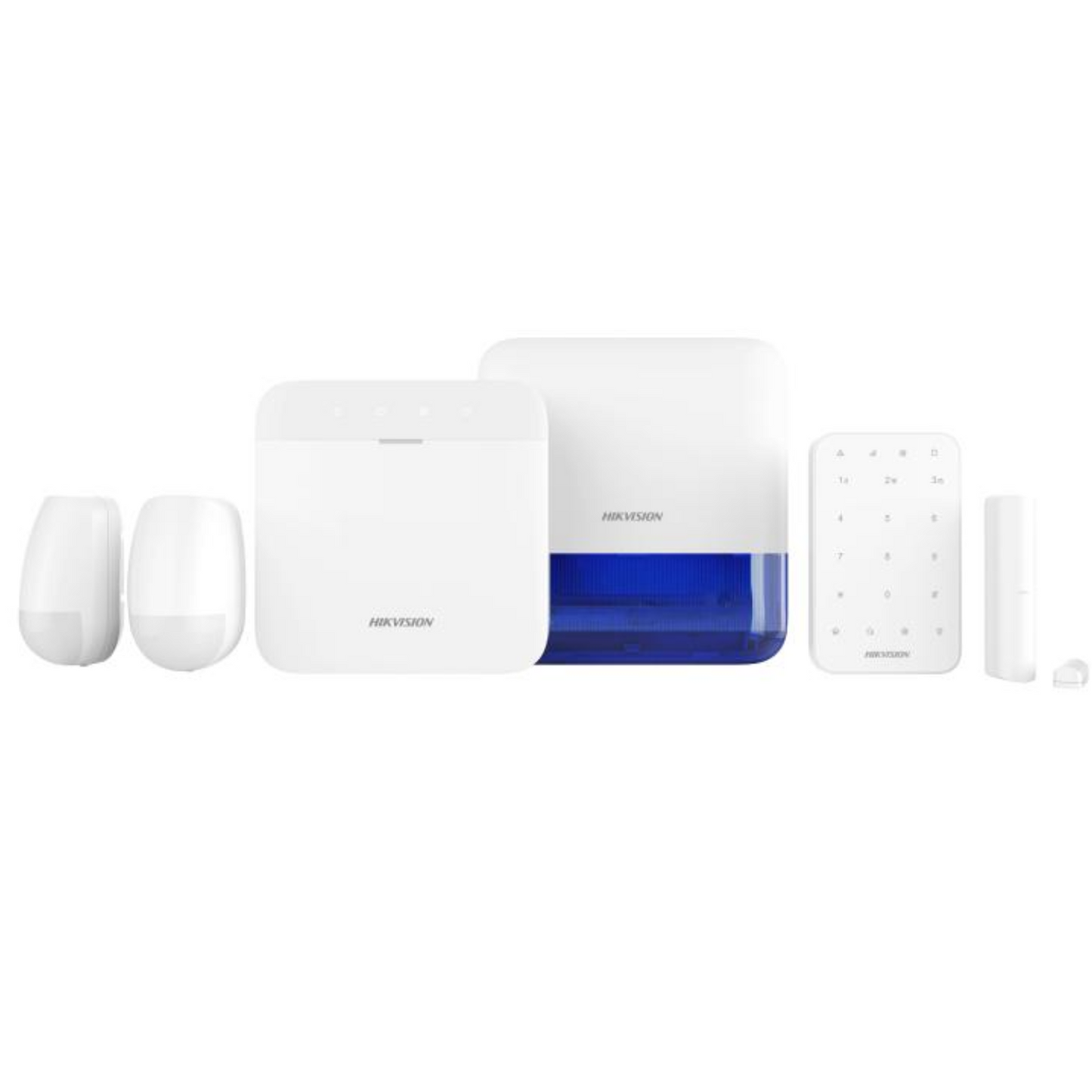 Hikvision AX Pro Series Alarm Intruder Detection Kit with External Siren | DS-PWA64-KIT2-WE
