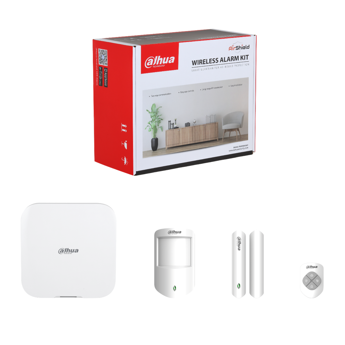 Dahua Airshield Alarm Kit DHI-ART-ARC3000H-03-GW2 – Smart, Reliable Home & Small-Business Protection