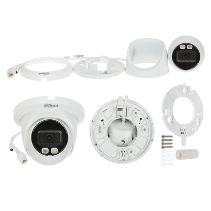 Dahua 8 MP 4K IP POE Smart Dual Light Fixed-focal Eyeball WizSense Network Camera DH-IPC-HDW2849TMP-S-IL-0280B