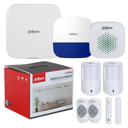 Dahua AirShield Alarm Kit with KeyFobs – DHI-ALARMKIT-WITHKEYFOBS-V2