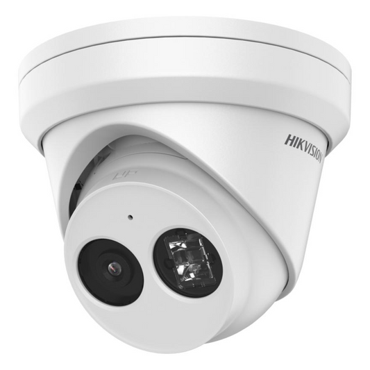 Hikvision DS-2CD2343G2-IU (2.8mm) 4MP AcuSense Fixed Lens Turret Camera with IR and Built-In Mic