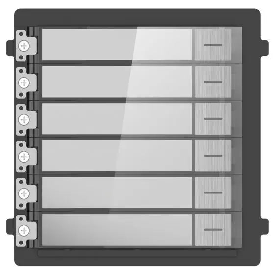 Hikvision Modular Door IP Intercom Nametag Module - DS-KD-KK/S