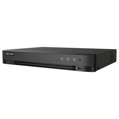 Hikvision 8MP 4-Channel 1U H.265 Turbo AcuSense PoC DVR IDS-7204HUHI-M1-P(C) – Efficient and Smart Surveillance