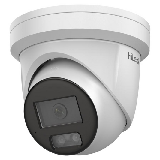 8MP Hikvision Hilook ColorVu IP PoE Turret Camera with Built-in Mic 2.8mm IPC-T289H-MU