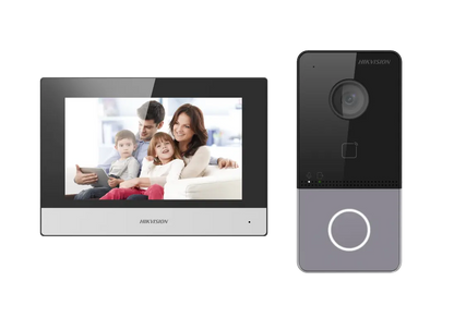 Hikvision Doorbell Video Intercom Kit – Villa Door Station Bundle DS-KIS603-P(C)