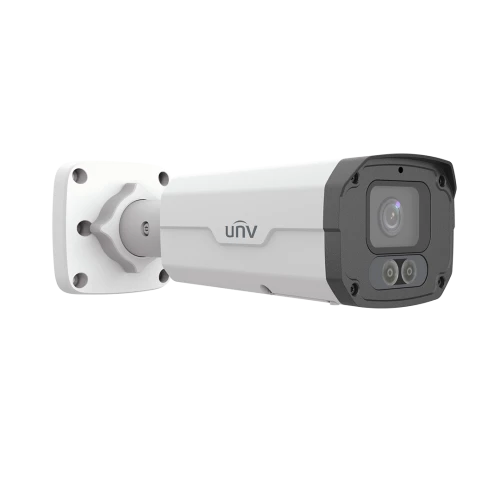 Uniview 4MP Prime 3 ColorHunter IP Bullet with Two Way Talk Black or White 4mm UV-IPC2224SE-DF40K-WL-I0