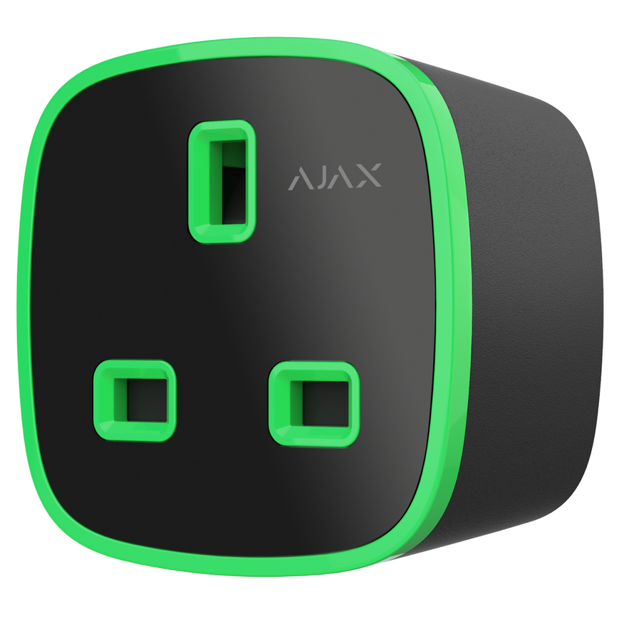 Ajax Wireless smart plug with energy monitor - White or Black