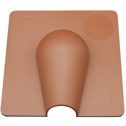 Cable Entry Hole Cover (Brown) Wall Plate