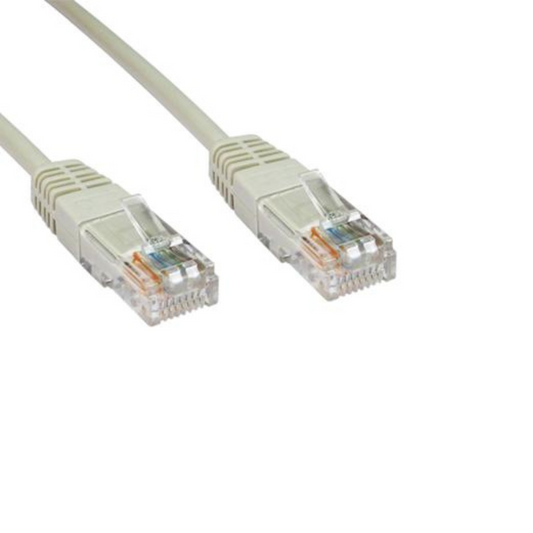 CAT5e Grey 50m Ethernet Patch Cable (U/UTP)