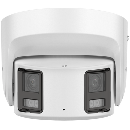 Hikvision DS-2CD2387G2P-LSU-SL (4mm)(C) 8MP ColorVu Panoramic Turret Camera with Live Guard