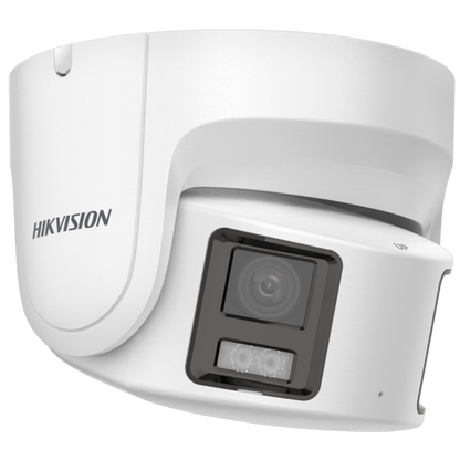 Hikvision DS-2CD2387G2P-LSU-SL (4mm)(C) 8MP ColorVu Panoramic Turret Camera with Live Guard