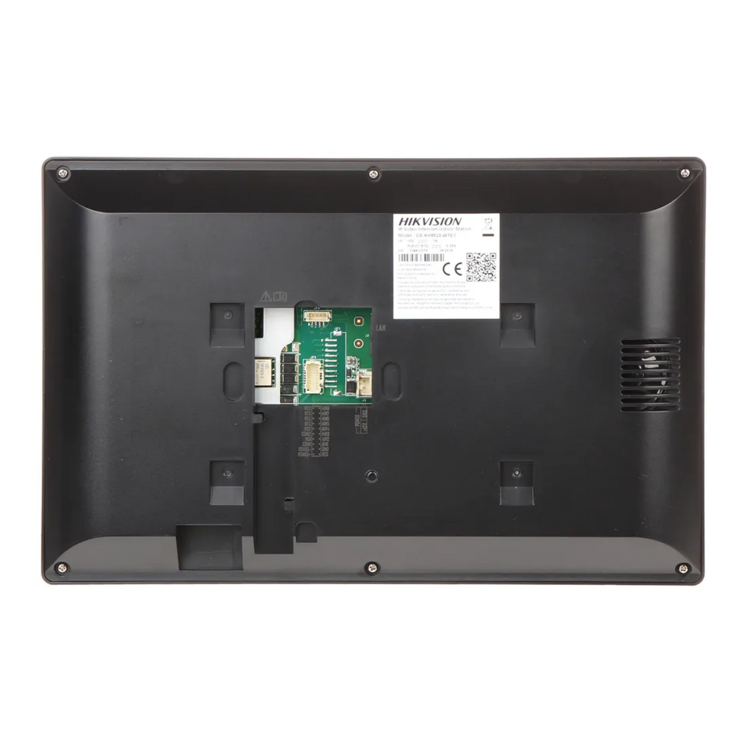 Hikvision 10 inch touch screen indoor video intercom station ds-kh8520-wte1