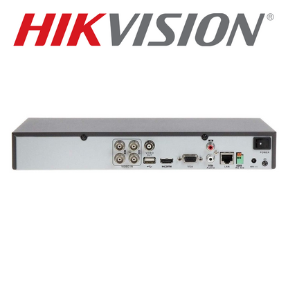 Hikvision 8MP 4-Channel 1U H.265 Turbo AcuSense PoC DVR IDS-7204HUHI-M1-P(C) – Efficient and Smart Surveillance
