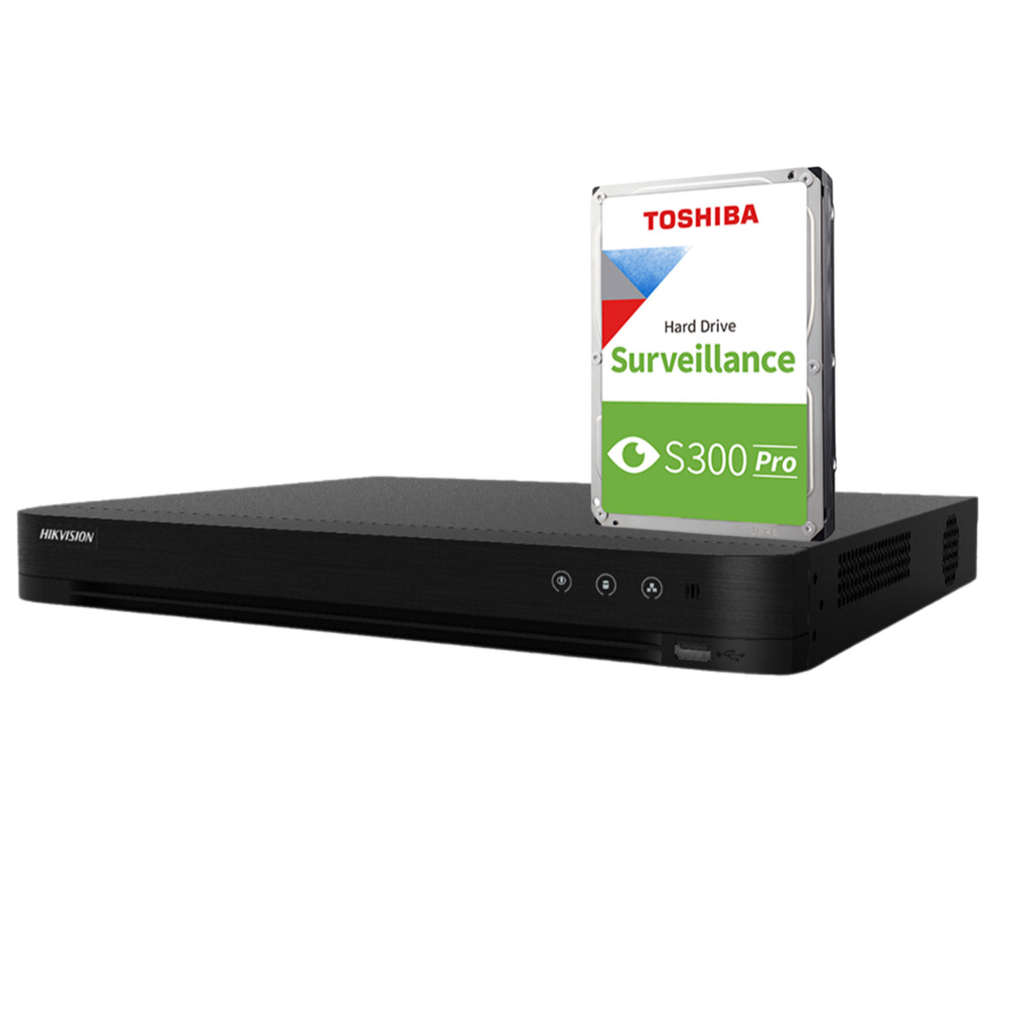 Hikvision 8MP 4-Channel 1U H.265 Turbo AcuSense PoC DVR IDS-7204HUHI-M1-P(C) – Efficient and Smart Surveillance
