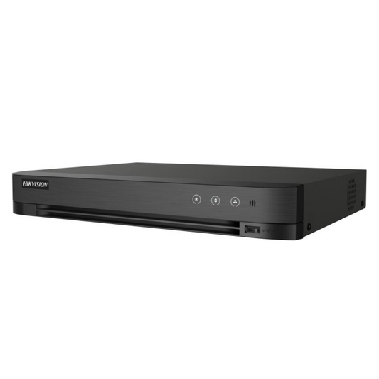 Hikvision 8-Channel 3k/5mp AcuSense Turbo HD DVR iDS-7208HQHI-M1-XT – Smart Surveillance for Mid-Sized Installations