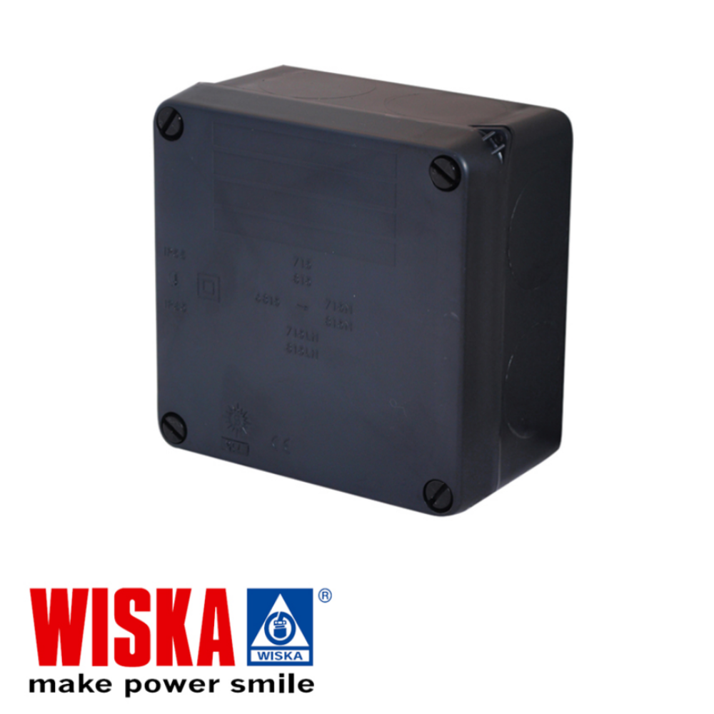 CCTV Junction Box, Outdoor Weatherproof IP65 Terminal Box Black