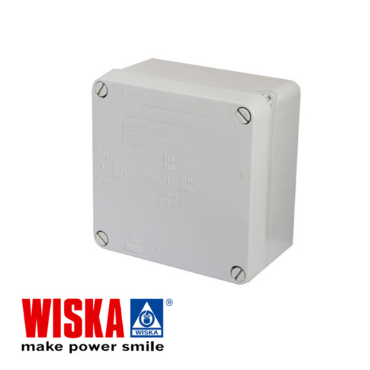 CCTV Junction Box, Outdoor Weatherproof IP65 Terminal Box Grey