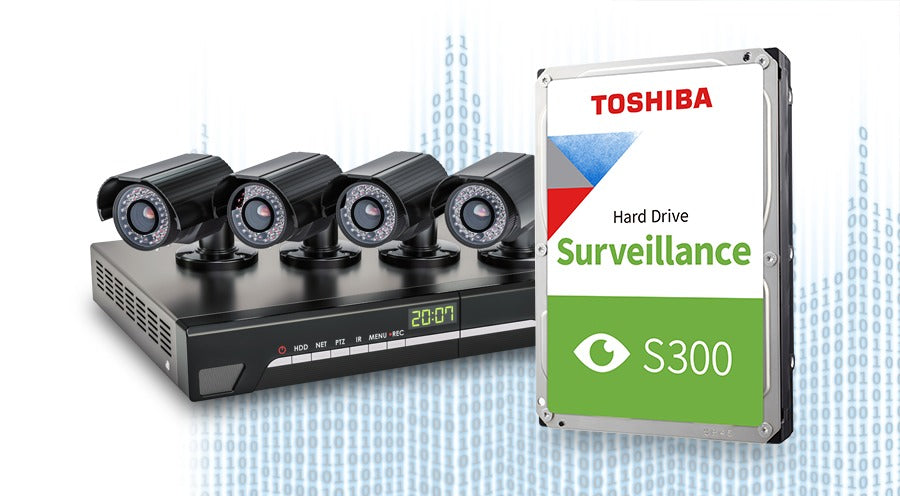 Toshiba CCTV Surveillance Hard Drive | 1TB, 2TB, 4TB, 6TB, 8TB, 10TB Options