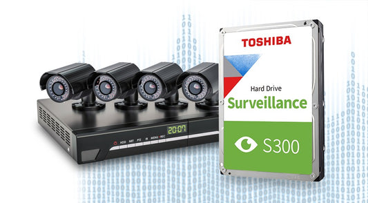 Toshiba CCTV Surveillance Hard Drive | 1TB, 2TB, 4TB, 6TB, 8TB, 10TB Options