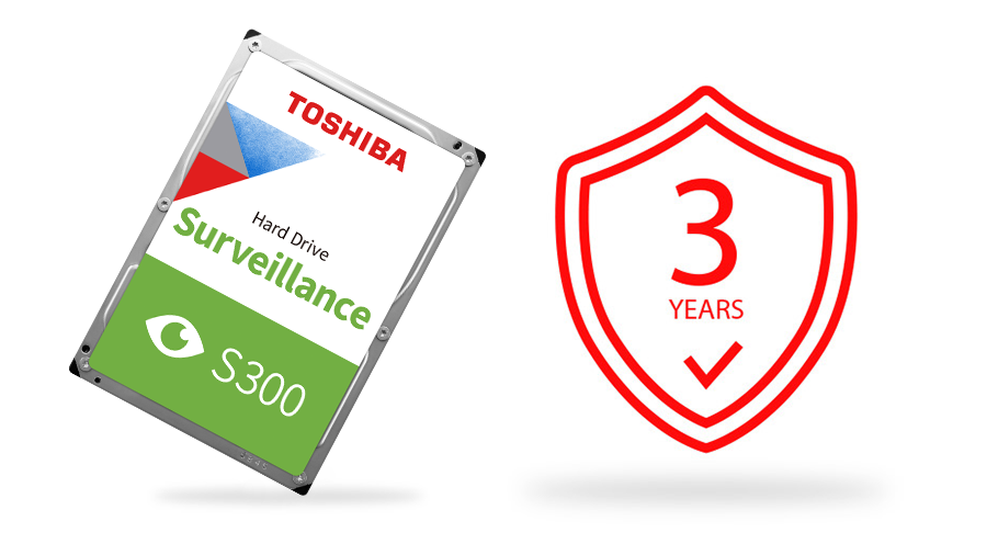 Toshiba, CCTV Surveillance Hard Drive - 1tb, 2tb, 4tb, 6tb, 8tb, 10tb