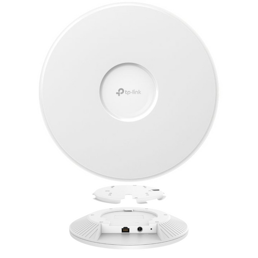 TP-Link WiFi 7 Access Point Bundle | 4-Pack with White Cat6a Cables – Ultra-Fast, Reliable Coverage for Homes and Businesses