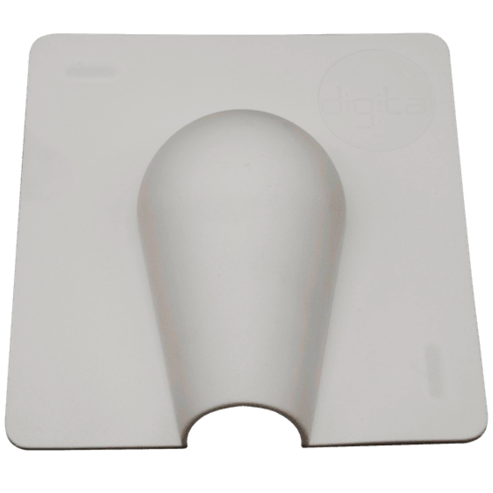 Cable Entry Hole Cover (White) Wall Plate