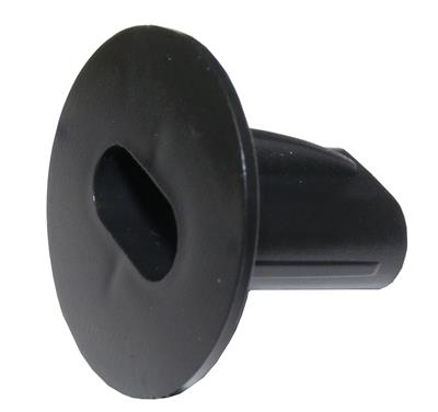 Double Cable, Cable Entry Grommet (Black) Pack of 100 - BCE Direct