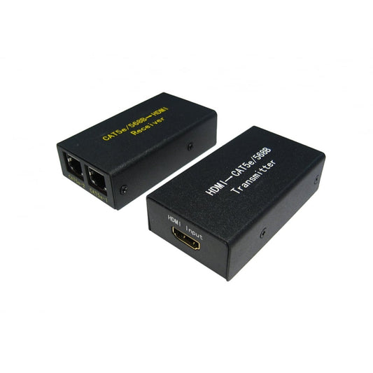 30m HDMI Extender over 2x Cat5e/6 Cables - BCE Direct