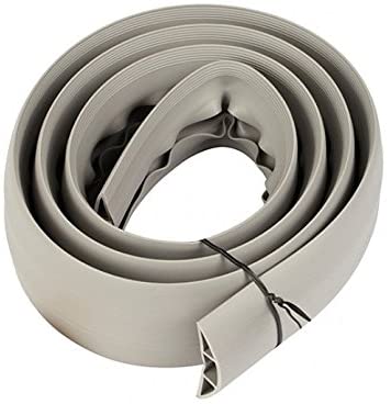 Grey Floor Cable Cover, Cable Protector, Cable Tidy Grey 0.5m to 30m Lengths BCE Direct