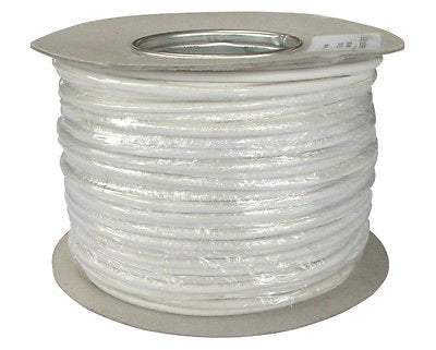CW1308 Telephone Cable, 2 Pair Internal Telephone Wire, 4 Core CW1308 Cable - White (5m) Bristol Communications