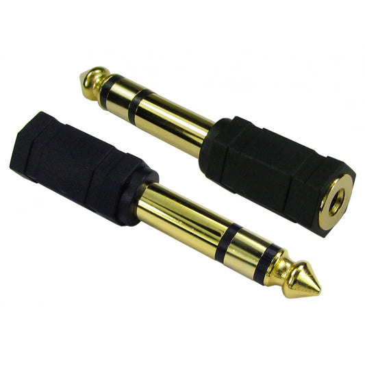 6.35mm Stereo to 3.5mm Stereo Adapter Cables Direct