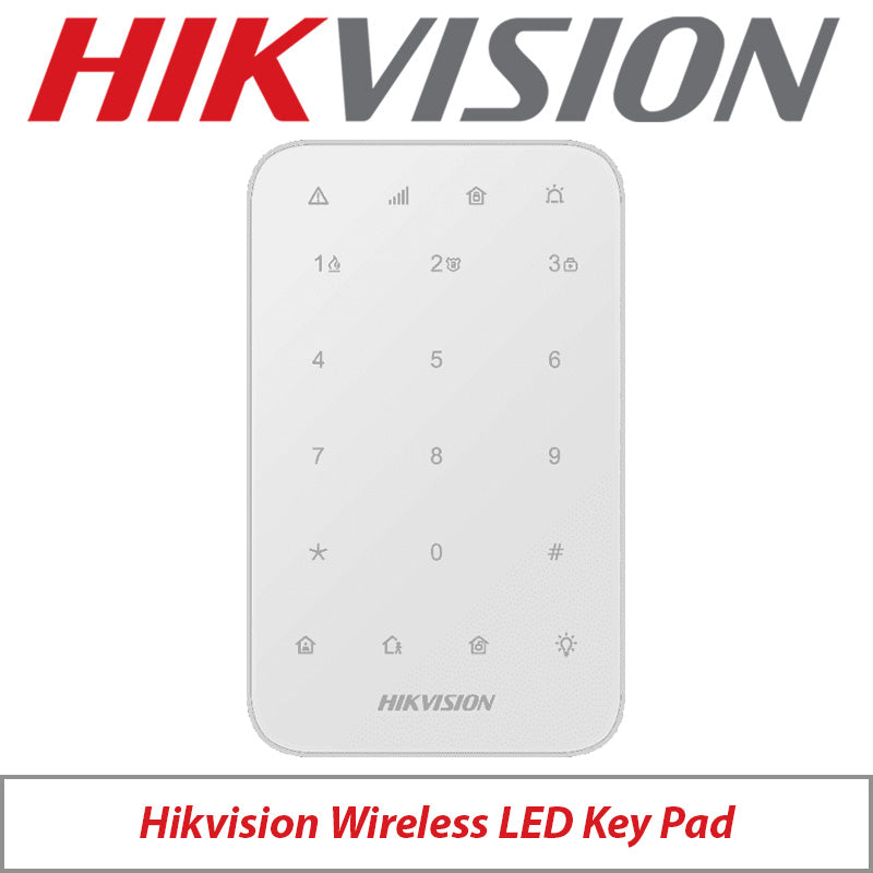 Hikvision AX Pro Series Wireless Keypad DS-PK1-E-WE
