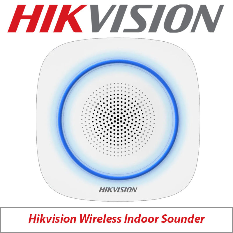 Hikvision AX Pro Series Wireless Indoor Sounder DS-PS1-I-WE-BLUE