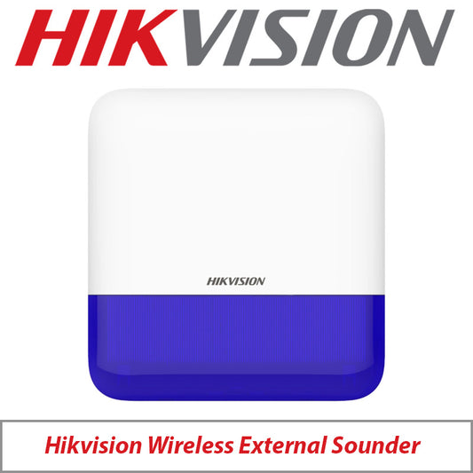 Hikvision AX Pro Series Wireless Outdoor Sounder DS-PS1-E-WE-BLUE