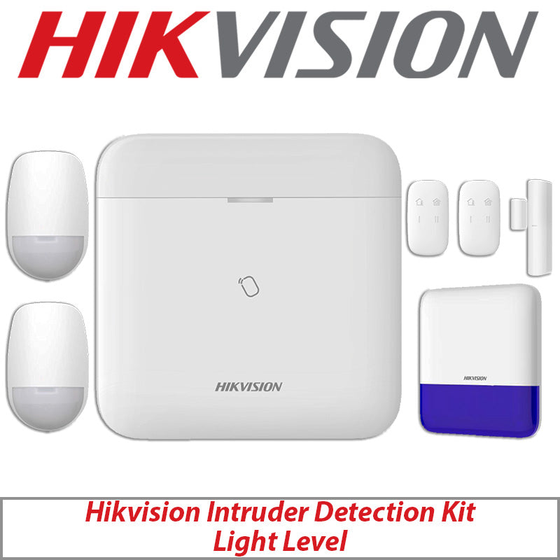 Hikvision AX Pro Series Intruder Detection Kit with Light Level Sensor DS-PWA64-KIT1-WE