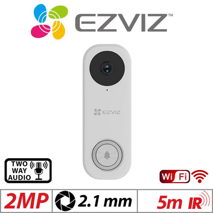 4MP-2MP EZVIZ HOME SECURITY SOLUTION PACKAGE-4MP WALL LIGHT 2WAY TALK CAMERA-2MP WIFI COLOUR AT NIGHT CAMERA-2MP DOORBELL-C3W-PRO-LC3-DB1C