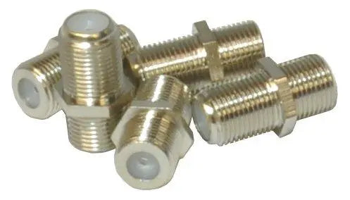 F Type Connector Satellite Cable Female to Female Coupler/Joiner/Gender/Changer (Pack of 5) BCE Direct