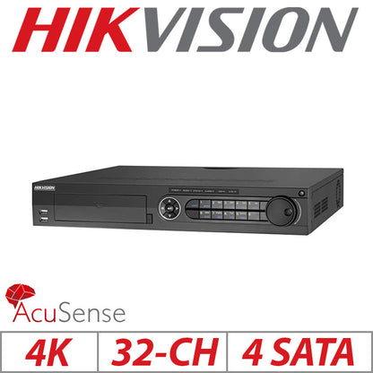 5MP 4K 32CH Hikvision 1.5U AcuSense Turbo HD DVR IDS-7332HUHI-M4-S