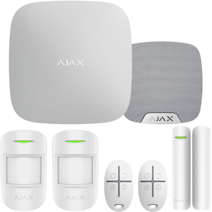 Ajax Hub 1 Kit with Key Fobs Ajax