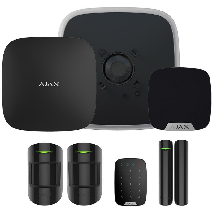Ajax Hub 1 Kit with KeyPad and StreetSiren DoubleDeck Ajax