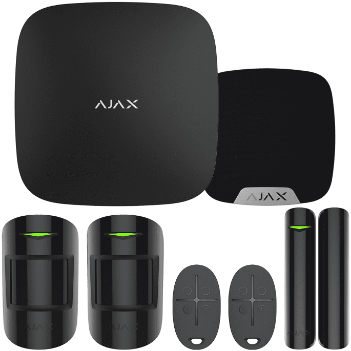Ajax Hub 1 Plus Kit with Key Fobs Ajax