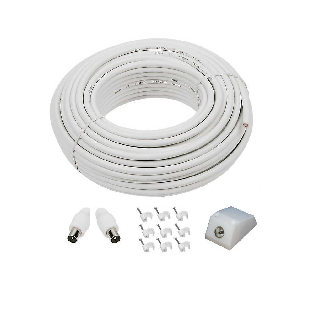 TV Aerial Extension Kit, 3m to 100m Lengths Bristol Communications