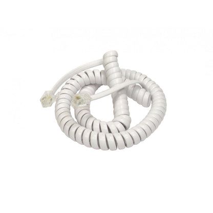 Telephone Curly Cord, 2m, 3m and 5m - Handset Curly Cords BCE Direct