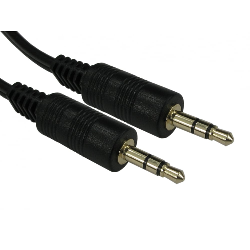 Aux Cable - 3.5mm to 3.5mm 0.2m to 20m Lengths Cables Direct