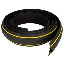 Medium Duty Black and Yellow Floor Cable Cover, Cable Protector 1m - 25m Lengths BCE Direct