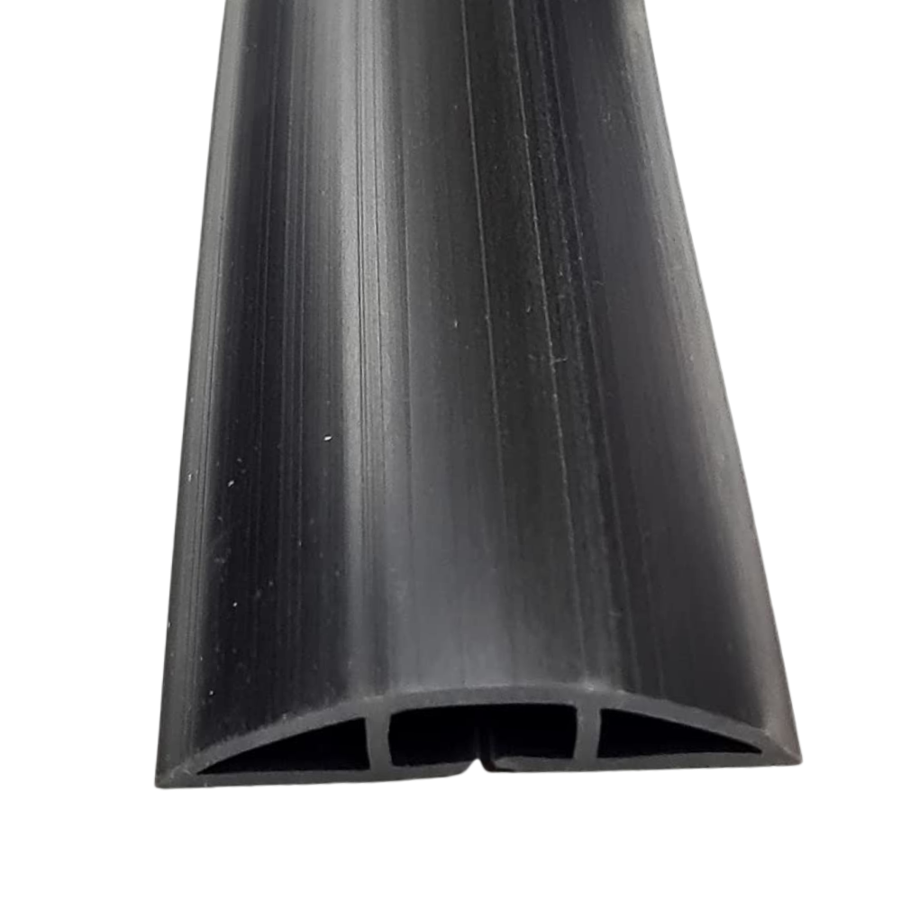 Floor Cable Cover | Cable Protector | Floor Cable Tidy | Black Cable Protector  0.5m to 30m Lengths Chargeline