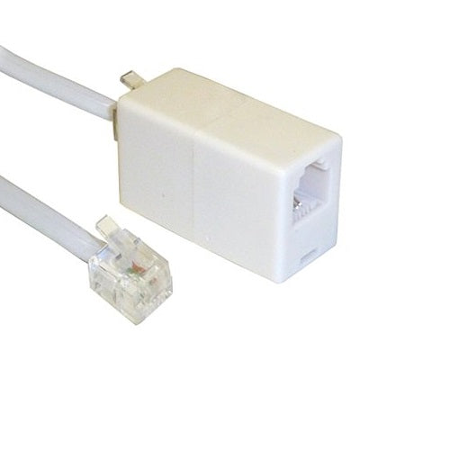 RJ11 Male to RJ11 Female Extension Leads 1m to 30m Lengths Bristol Communications