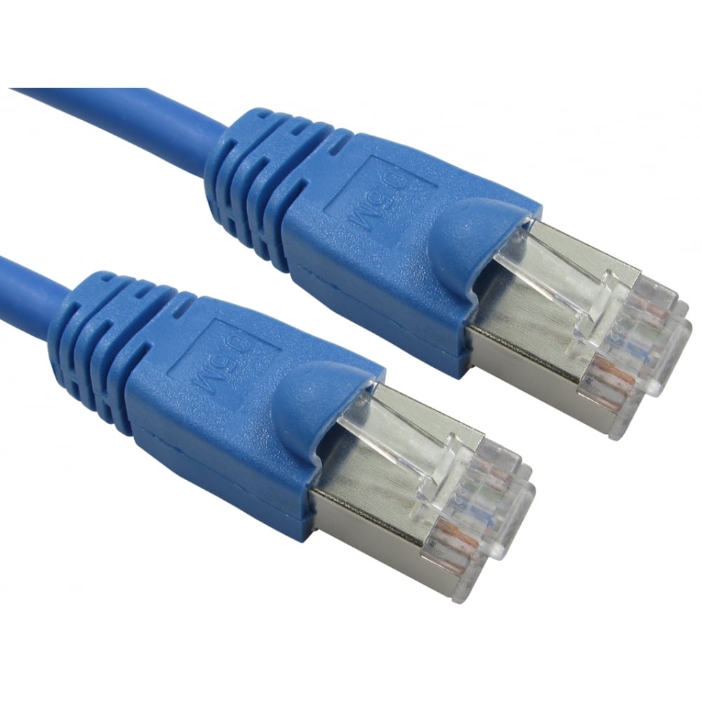 CAT6 FTP Snagless Ethernet Cable/Patch Lead LSZH 0.5m to 30m Various Colours Cables Direct