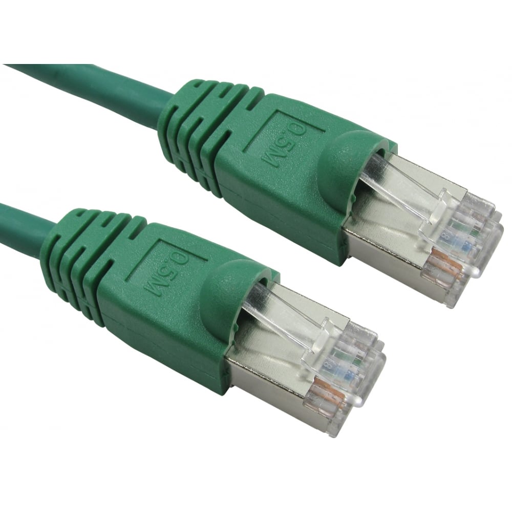 CAT6 FTP Snagless Ethernet Cable/Patch Lead LSZH 0.5m to 30m Various Colours Cables Direct