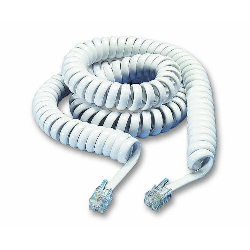 Telephone Curly Cord, 2m, 3m and 5m - Handset Curly Cords BCE Direct
